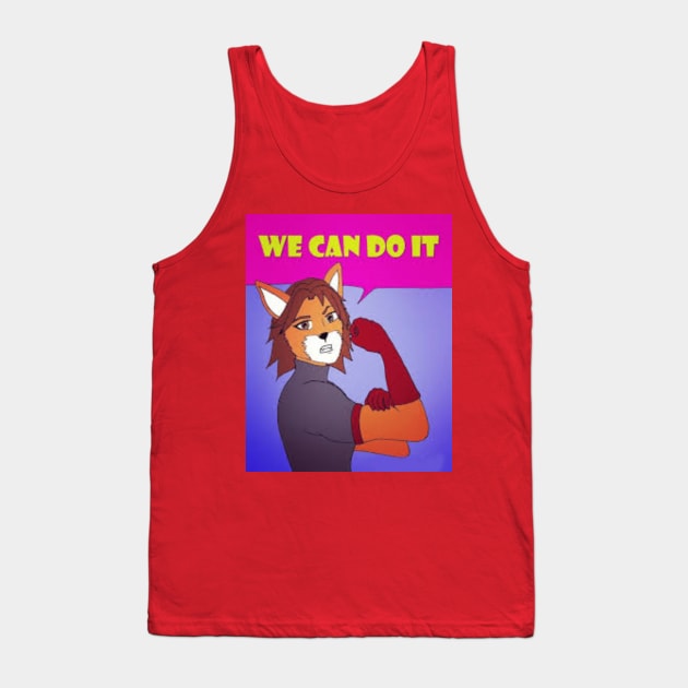 We Can Do It (Art by Hayley Evenett) Tank Top by Reynard City